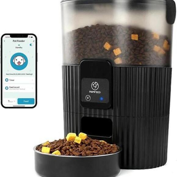 Smart Automatic Pet Feeder with App Control & Alexa Compatibility - Picture 1 of 4